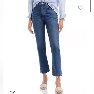 Agolde Pinch Waist High Rise Kick Jeans